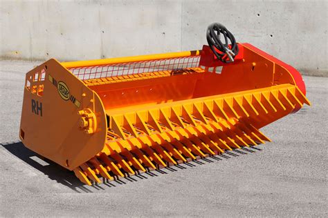 cat skid steer rock picker|rotary rock picker for sale.